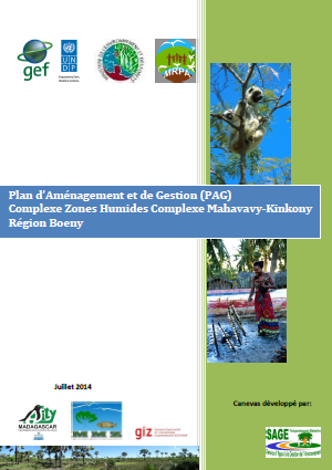 Plan d’Aménagement et de Gestion du Complexe Zones Humides Complexe Mahavavy - Kinkony