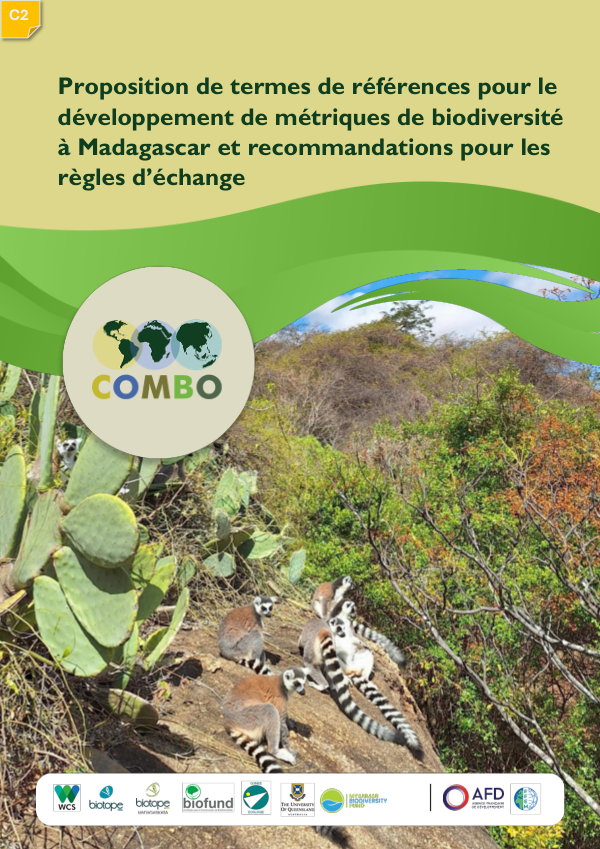 Recommandations pour les métriques de biodiversité et règles d'échange à Madagascar