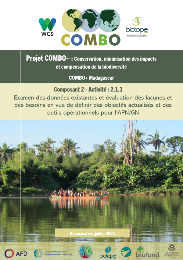 Rapport d'analyse des données existantes pour l'application de la hiérarchie d'atténuation à Madagascar